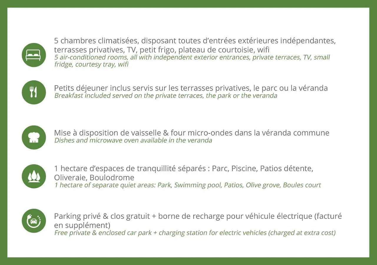 Bed & Breakfast Domaine Au Coeur Des Alpilles Bed and Breakfast Maussane les Alpilles Frankrijk